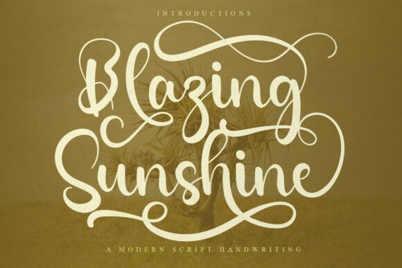 Blazing Sunshine: The Art of Authentic Handwriting in Digital Design