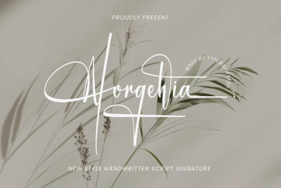 Discover the Art of Norgehia: Elevating Your Brand with an Elegant Script Signature Font
