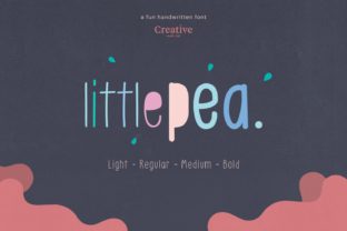 Little Pea: The Quirky Script Elevating Modern Design