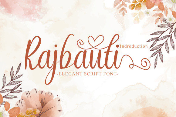 Rajbauti: The Delicate Script That Elevates Your Brand Identity