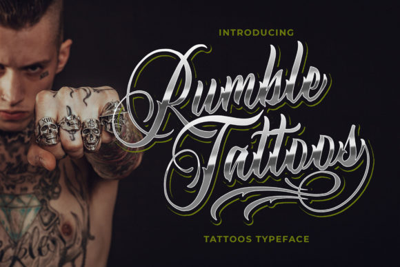 Rumble Tattoos: The Edgy Script That Commands Attention