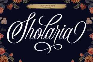 Sholaria: The Luxury Script for Modern Design